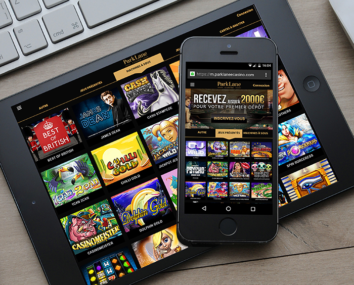 Parklane casino accessible depuis votre mobile